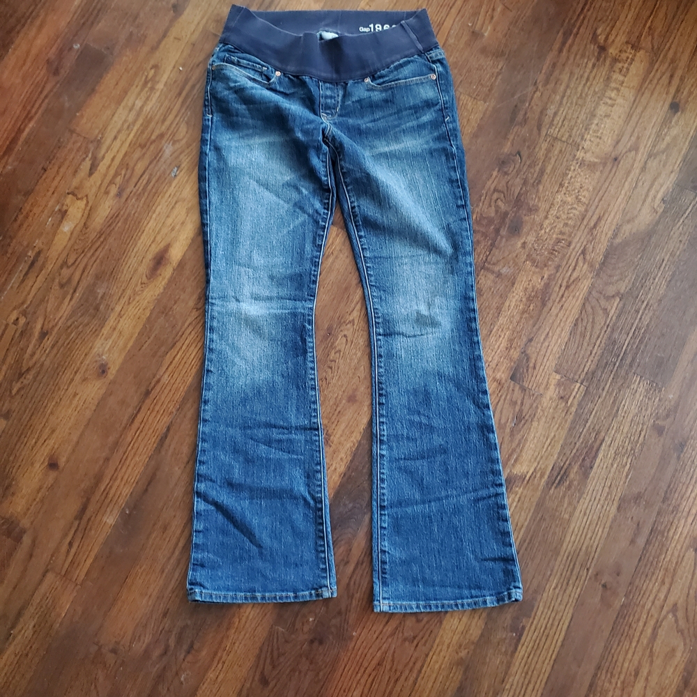 Maternity  Indigo Flare  Jeans Sz28
